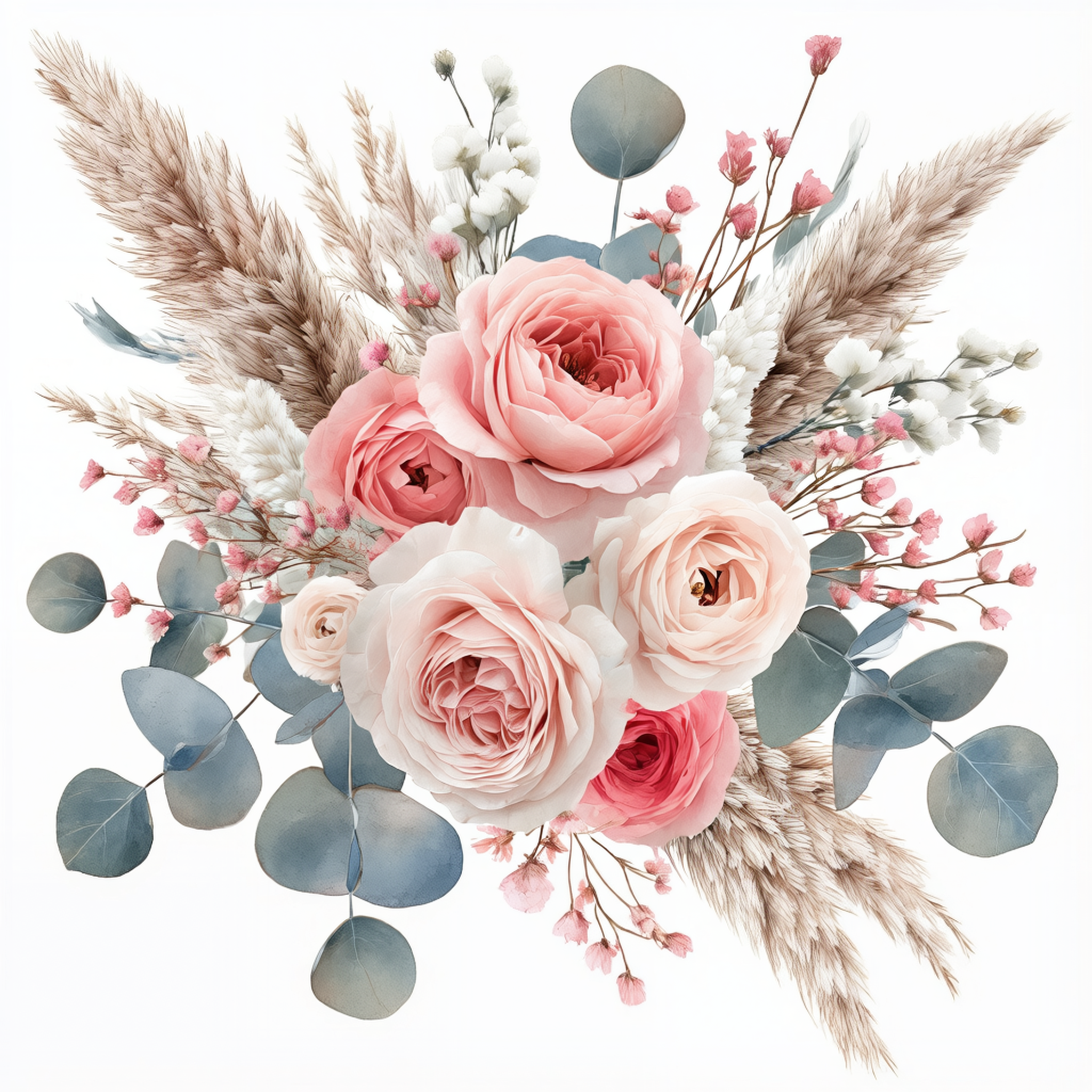 Decorative floral element (AI-generated)